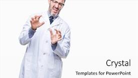  Presentation with professional - Colorful presentation design enhanced with disgust face because aversion reaction backdrop and a  colored foreground