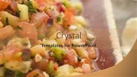  Presentation with infused detox water cucumber - Colorful presentation enhanced with dish-of-cucumber-with-side backdrop and a  colored foreground