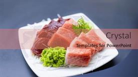  Presentation with foods - 
