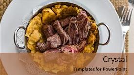  Presentation with puerto rico - Amazing presentation theme having dish puerto rico food culture backdrop and a red colored foreground