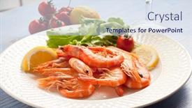  Presentation with shrimp - 