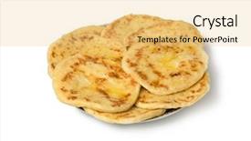  Presentation with moroccan - PPT theme enhanced with dish with traditional moroccan meloui background and a blonde colored foreground