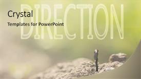  Presentation with homeless person poverty issue concept - Audience pleasing slide deck consisting of disiplin design - concept of advice backdrop and a  colored foreground