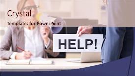  Presentation with bad - Audience pleasing slide set consisting of dismissal - angry boss dismissing employee backdrop and a  colored foreground