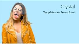  Presentation with protest - PPT theme with disobedience protest and disrespect background and a  colored foreground