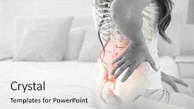  Presentation with shoulder - PPT layouts enhanced with disorder shoulder - digital composite of highlighted spine background and a white colored foreground