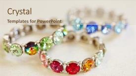  Presentation with retail store - Cool new presentation design with display in a jewelry backdrop and a lemonade colored foreground