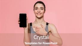  Presentation with amazing - PPT theme having displaying - image of amazing beautiful young background and a coral colored foreground