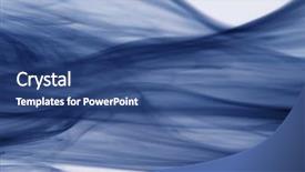  Presentation with pink and blue acrylic smoke - Theme having displaying abstract colorful waves light - blue smoke background and a  colored foreground