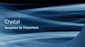  Presentation with light waves - Slides featuring displaying abstract colorful waves light - blue smoke background and a  colored foreground