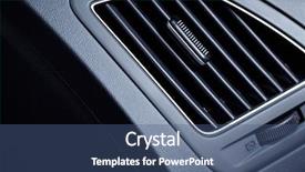  Presentation with abstract - PPT layouts with displaying safety gear - abstract car interiorbackground macro shoot background and a ocean colored foreground