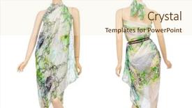  Presentation with beach - Theme consisting of displaying various colorful - beach pareo isolated background and a cream colored foreground