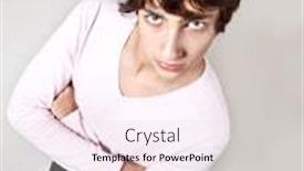  Presentation with teen - Colorful PPT theme enhanced with handsome young man portrait intense - displeased teen guy shot backdrop and a lemonade colored foreground