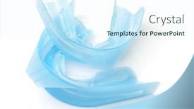  Presentation with fluoride - Amazing presentation having disposable-dental-fluoride-gel-trays backdrop and a cool aqua colored foreground