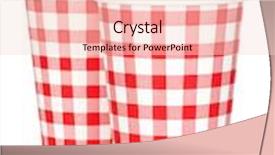  Presentation with paper cups - PPT layouts having disposable paper cups isolated on white background background and a lemonade colored foreground