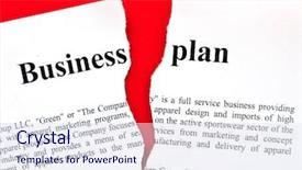  Presentation with business plan - PPT theme consisting of disrupted form of business plan background and a  colored foreground