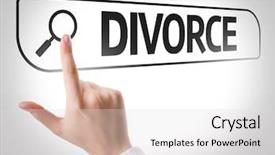  Presentation with divorce - Cool new theme with disscution - divorce written in search bar backdrop and a light gray colored foreground