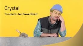  Presentation with wall - Audience pleasing presentation design consisting of dissemination - mason asleep on top backdrop and a light gray colored foreground