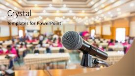  Presentation with black lives metter - Cool new theme with discourse - black microphone in conference room backdrop and a lemonade colored foreground