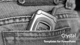  Presentation with hip - Cool new PPT theme with dissis - hip-pocket of jeans backdrop and a  colored foreground