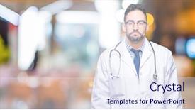  Presentation with doctor - Amazing presentation having distress crying angry and afraid backdrop and a sky blue colored foreground