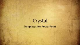  Presentation with old brown paper texture - Cool new theme with distressed - old paper textures - perfect backdrop and a yellow colored foreground