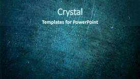  Presentation with blue abstract - Cool new slides with distressed texture - abstract blue background of grunge backdrop and a ocean colored foreground