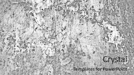  Presentation with award in black and white - Cool new presentation theme with distressed texture - black and white grunge frames backdrop and a  colored foreground