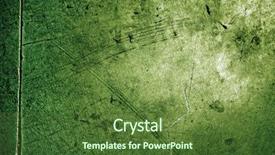  Presentation with volcano and erthcuake surface - PPT layouts enhanced with distressed texture - closeup of grunge surface background and a tawny brown colored foreground