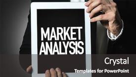  Presentation with distribution - Cool new presentation with distribution channel - market analysis backdrop and a dark gray colored foreground