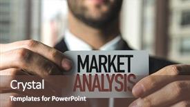  Presentation with distribution - PPT theme with distribution channel - market analysis background and a tawny brown colored foreground