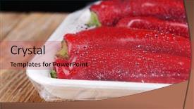  Presentation with film - Slide deck consisting of portrait beautiful girl woman in black relaxing at swimming pool with cocktail blue water background and a violet colored foreground