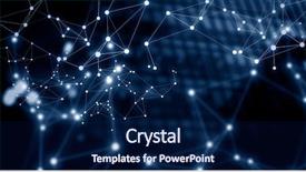  Presentation with wireless - Cool new slide deck with districting - business district and wireless technologies backdrop and a navy blue colored foreground