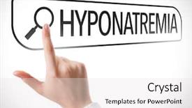  Presentation with autobiography biography written in search - Presentation theme with diuretic - hyponatremia written in search bar background and a white colored foreground