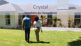  Presentation with hands holding - Cool new presentation with diverse-couple-holding-hands backdrop and a sky blue colored foreground