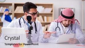  Presentation with diversity - Amazing theme having  backdrop and a  colored foreground