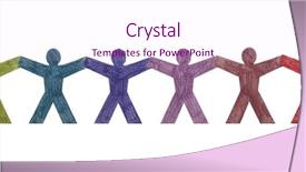  Presentation with clipping - Amazing slides having diversidad cultural - colorful people standing backdrop and a pink colored foreground