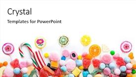  Presentation with diversification - Presentation design enhanced with diversification - arrangement of a variety background and a white colored foreground