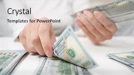  Presentation with diversification - Amazing PPT theme having diversification - view of woman hands counting backdrop and a lemonade colored foreground