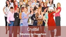  Presentation with diversity - Amazing slides having diversity isolated success backdrop and a tawny brown colored foreground