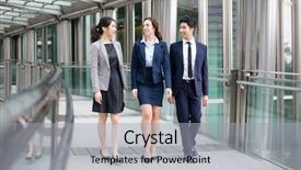  Presentation with elderly people walking difficulties - Theme with diversity lawyer - business people walking at outdoor background and a light gray colored foreground