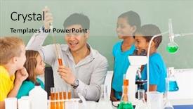  Presentation with science kidney - Audience pleasing presentation consisting of diversity learning - primary school science teacher demonstrating backdrop and a light gray colored foreground