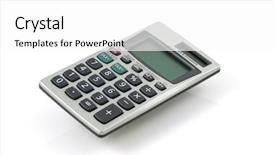  Presentation with vat value added tax isolated - Slides having divided equally - tax calculator isolated background and a  colored foreground