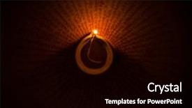  Presentation with divine - PPT theme enhanced with divine - glowing earthen ghee lamp background and a black colored foreground