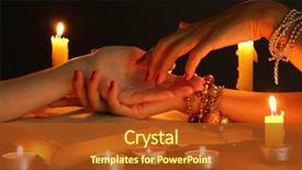  Presentation with divine - Slides having divine - reading the lines hand background and a tawny brown colored foreground