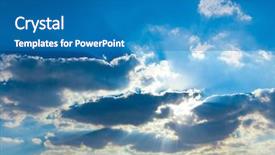  Presentation with divine - PPT theme enhanced with divine beauty background of blue background and a teal colored foreground