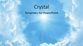  Presentation with divine - Cool new PPT layouts with sunset over the rice fields are prepared for planting in thailand backdrop and a yellow colored foreground