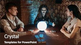  Presentation with spiritual - Amazing presentation having divine light - witch man and woman backdrop and a tawny brown colored foreground