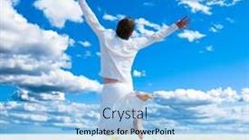  Presentation with divine - Presentation having divine nature only for me background and a light blue colored foreground