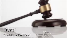  Presentation with divorce - PPT layouts having divorce decree and wooden gavel background and a light gray colored foreground